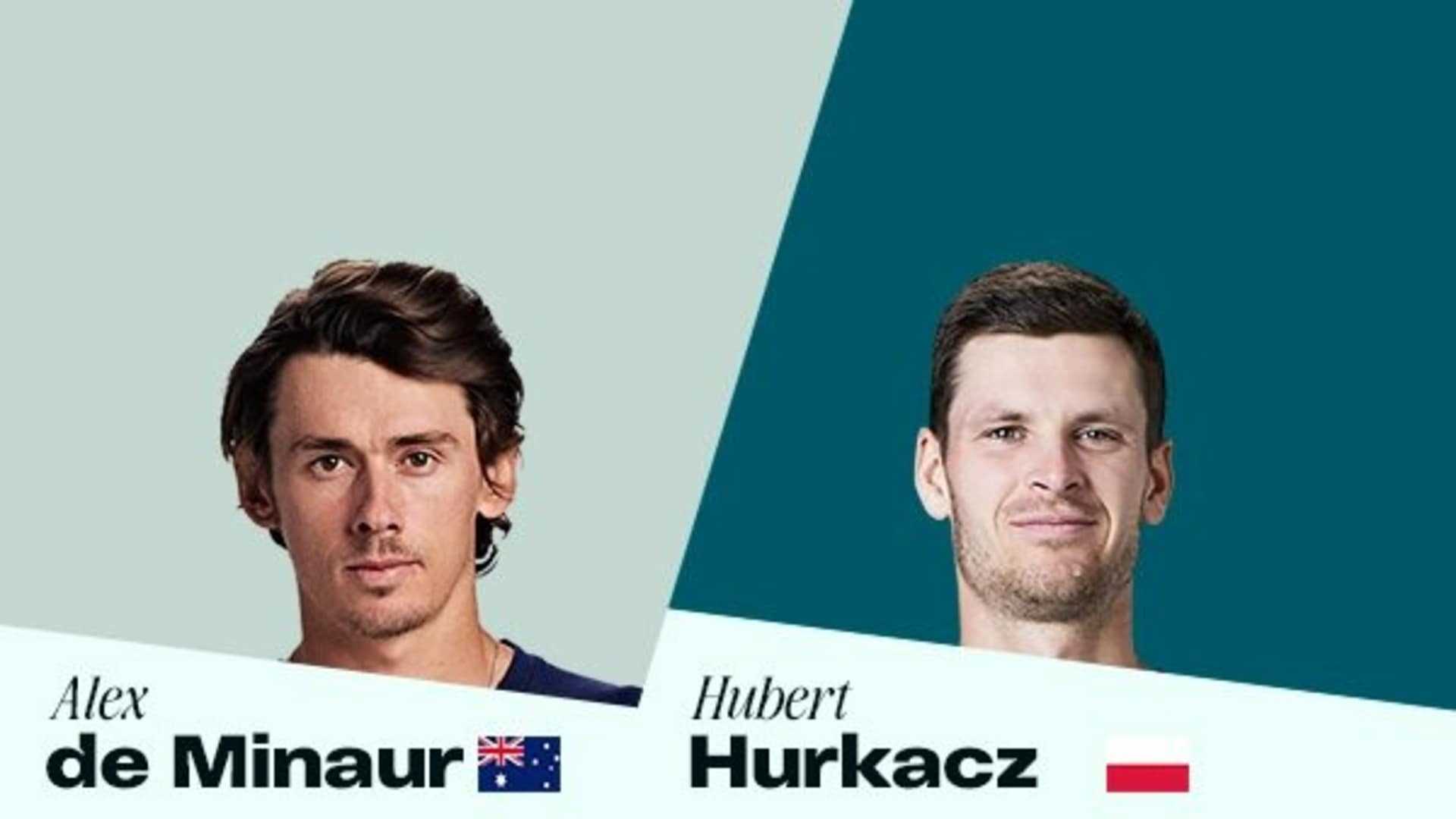 Alex De Minaur Hubert Hurkacz Tennis Match Preview