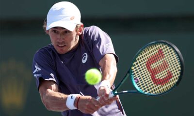 Alex De Minaur Indian Wells Tennis Match