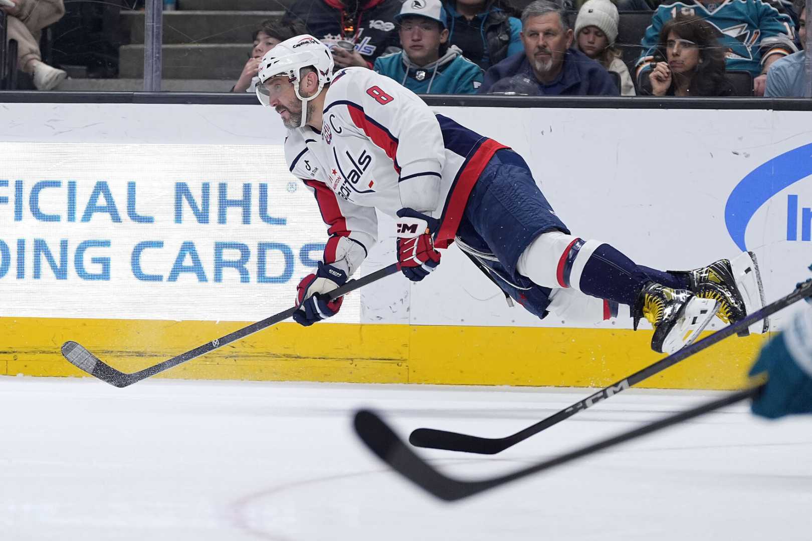 Alex Ovechkin Scores 887th Goal Nhl San Jose