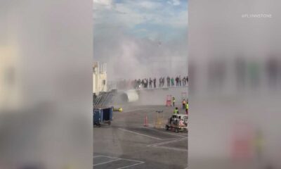 American Airlines Flight Fire Denver International Airport