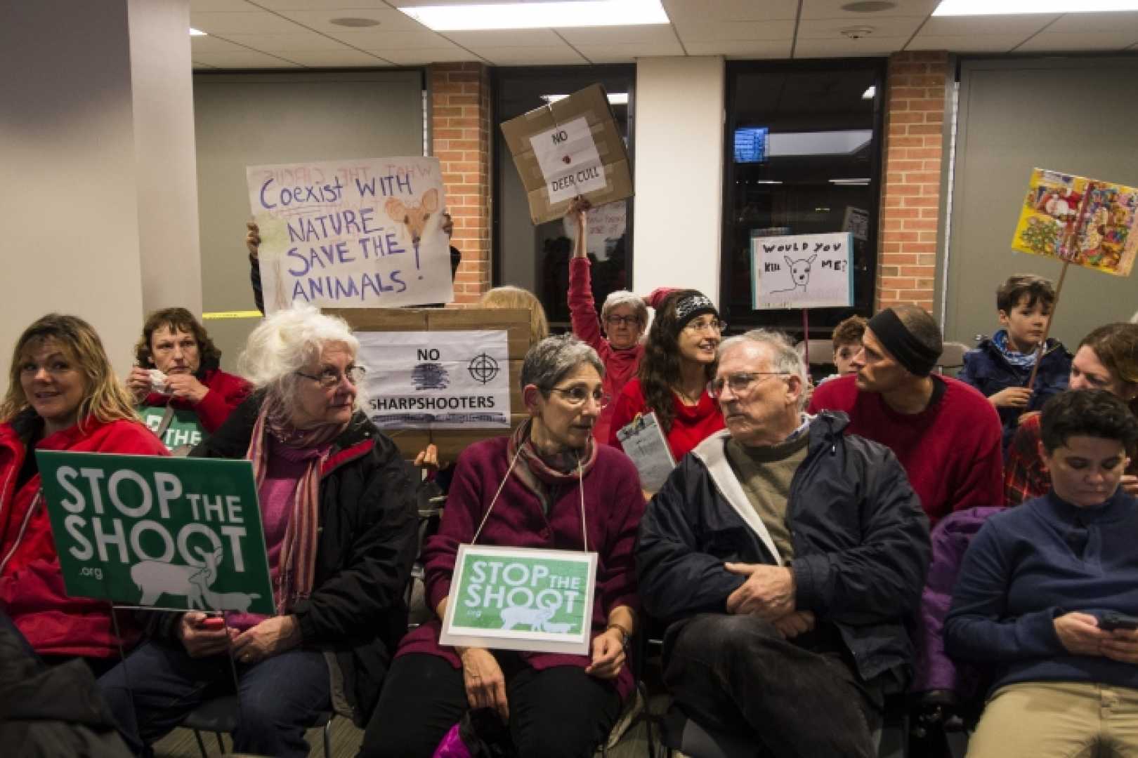 Ann Arbor City Council Meeting Activists