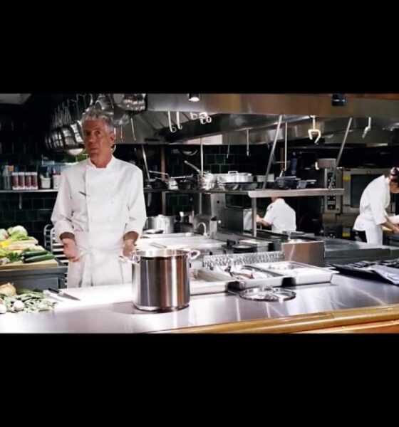 Anthony Bourdain Cooking Scene