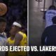 Anthony Edwards Ejected Game Los Angeles Lakers