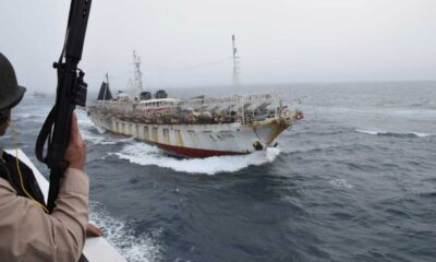 Argentine Coast Illegal Fishing Vessels