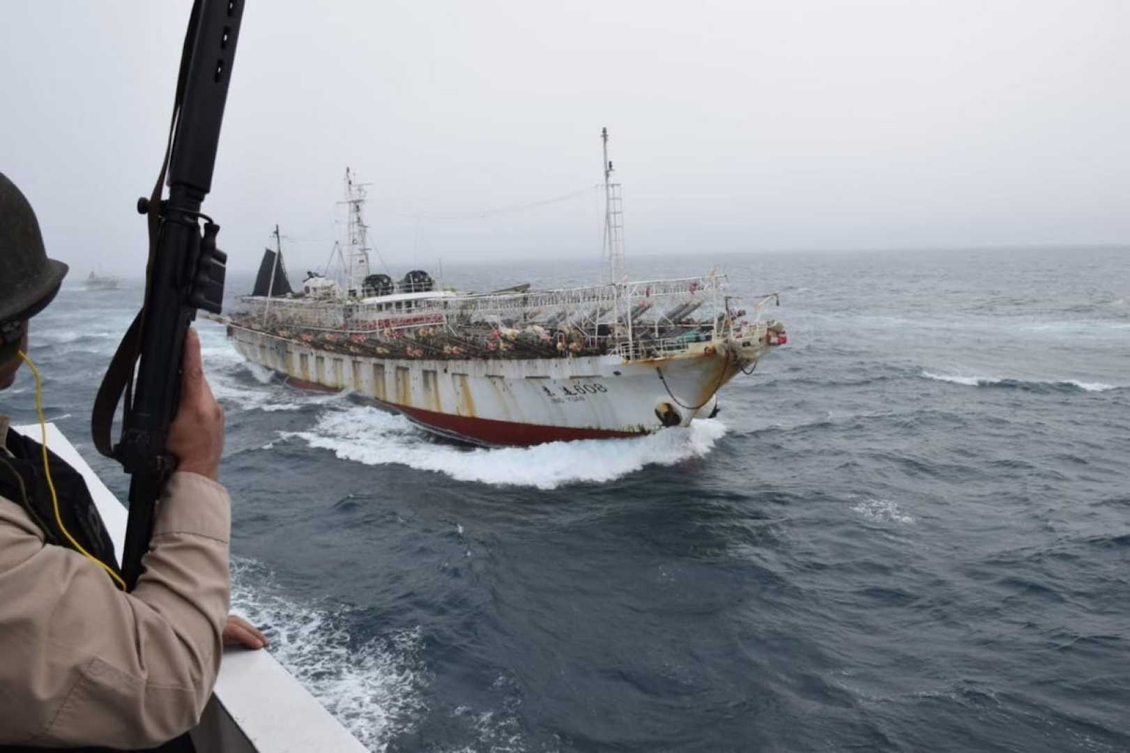 Argentine Coast Illegal Fishing Vessels