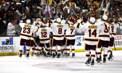 Arizona State Hockey Team Celebration