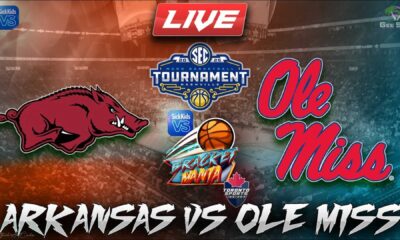 Arkansas Ole Miss Sec Tournament Basketball Matchup