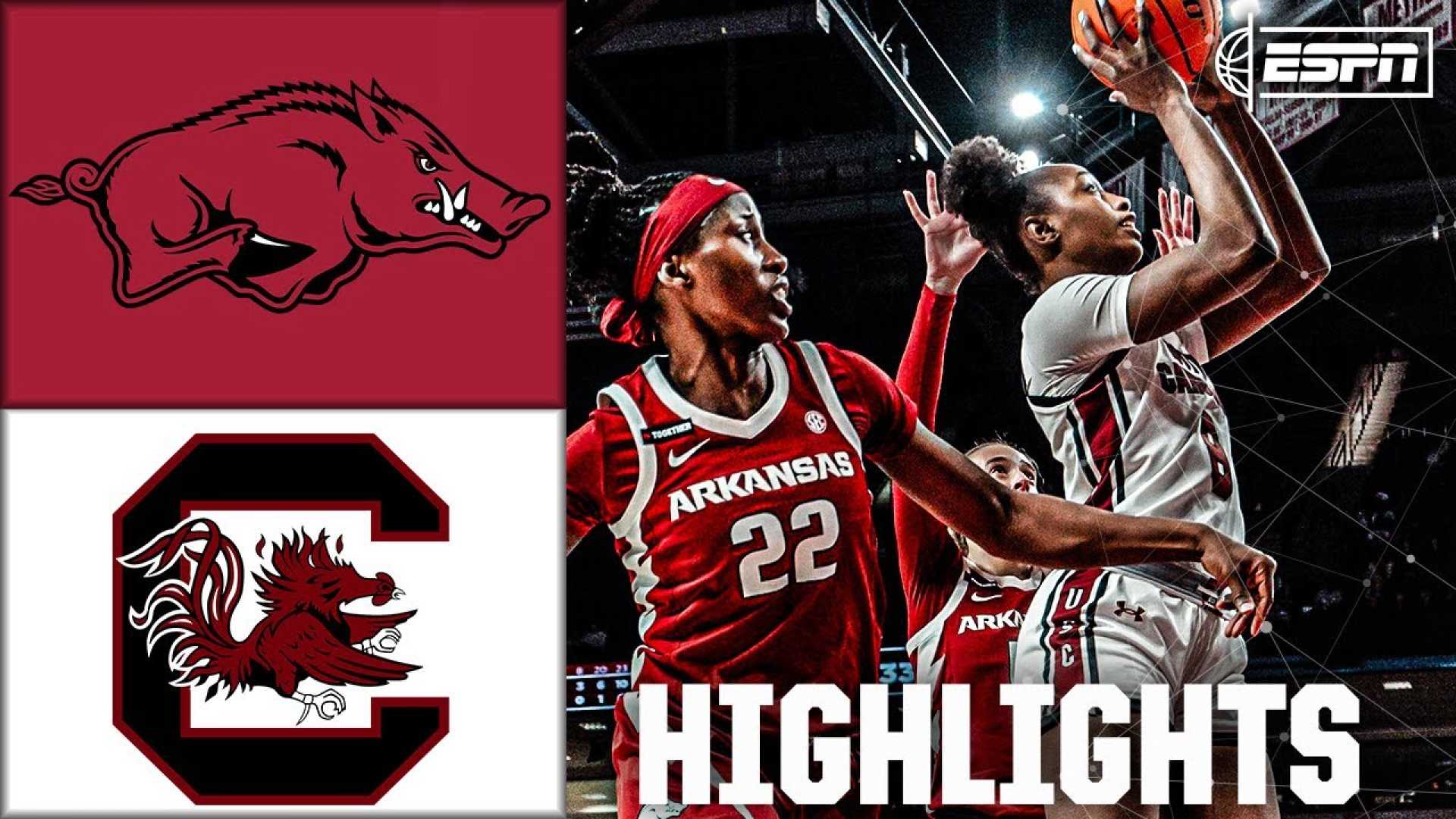 Arkansas Razorbacks Vs South Carolina Gamecocks Basketball