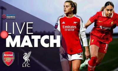 Arsenal Liverpool Women's Super League Football Match