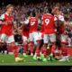 Arsenal Team Celebration Football Match