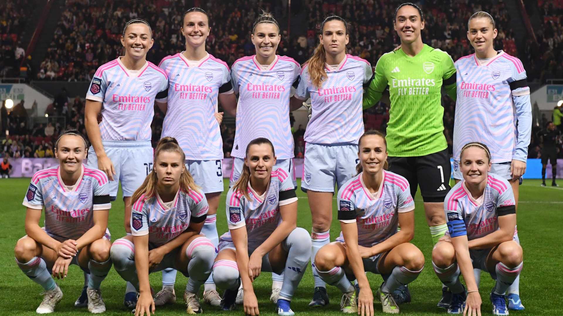 Arsenal Women's Football Team Line Up