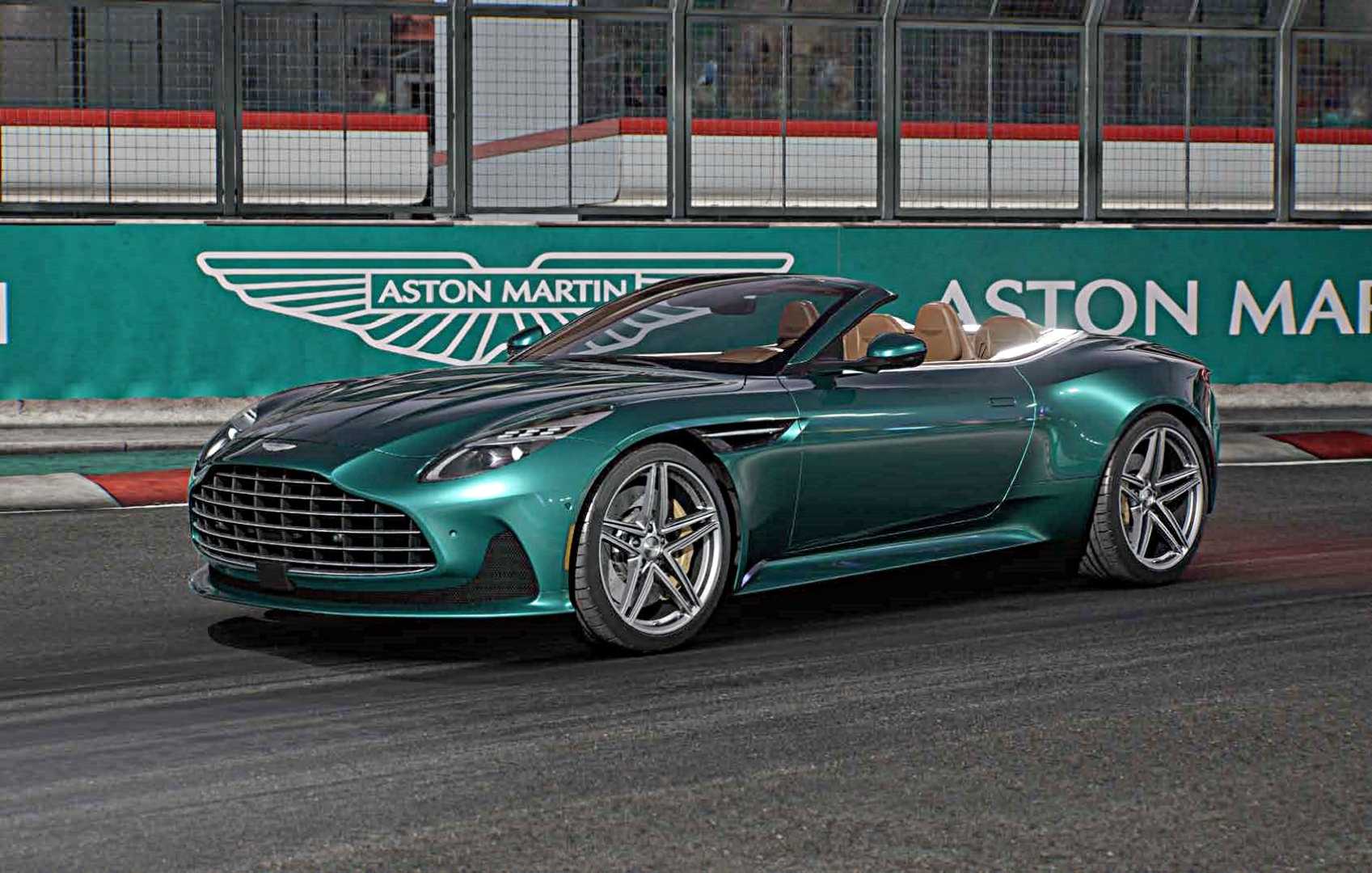 Aston Martin Db12 Racing Green Oxford Tan