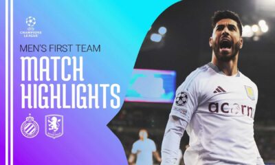 Aston Villa Vs Club Brugge Champions League Match Highlights