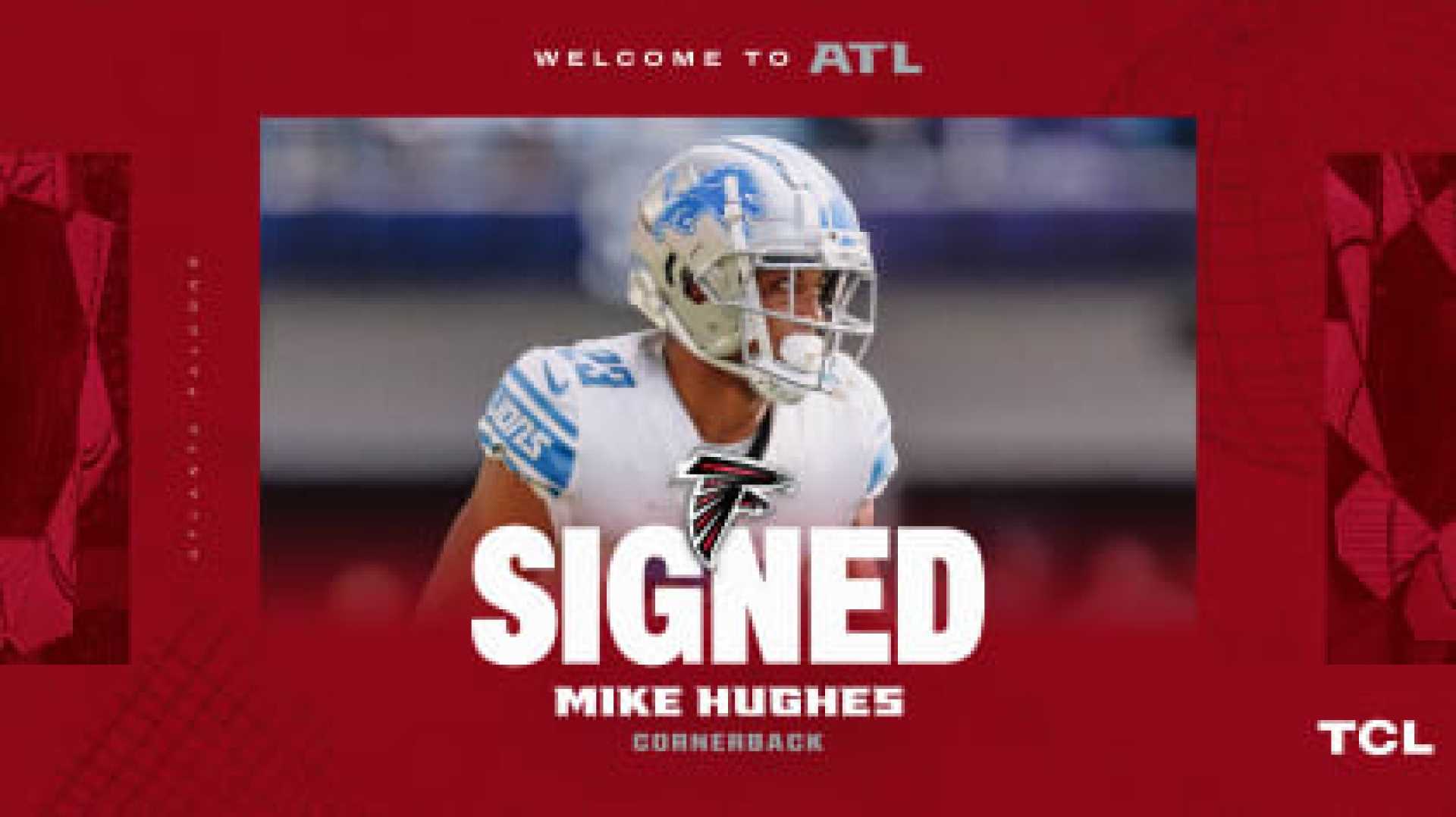 Atlanta Falcons Mike Hughes Signing Contract News