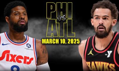 Atlanta Hawks Vs Philadelphia 76ers Basketball Game