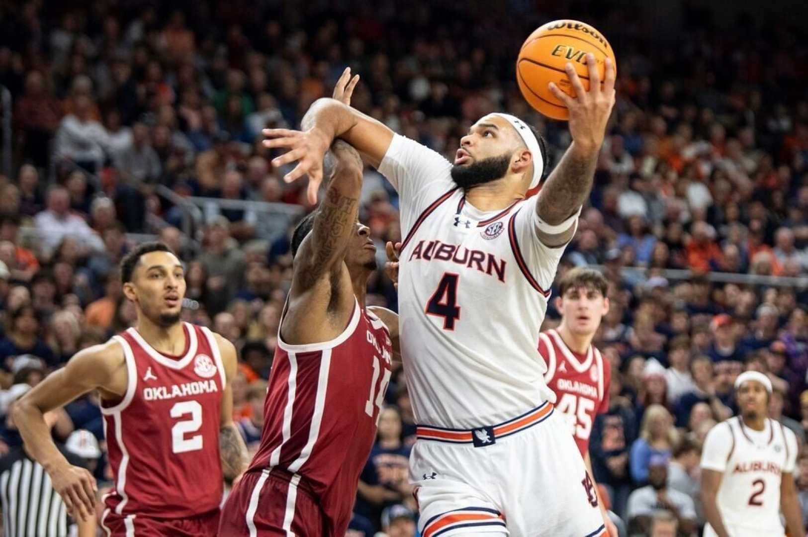 Auburn Tigers Vs Ole Miss Basketball March 2023