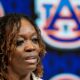Auburn Women Basketball Coach Johnnie Harris