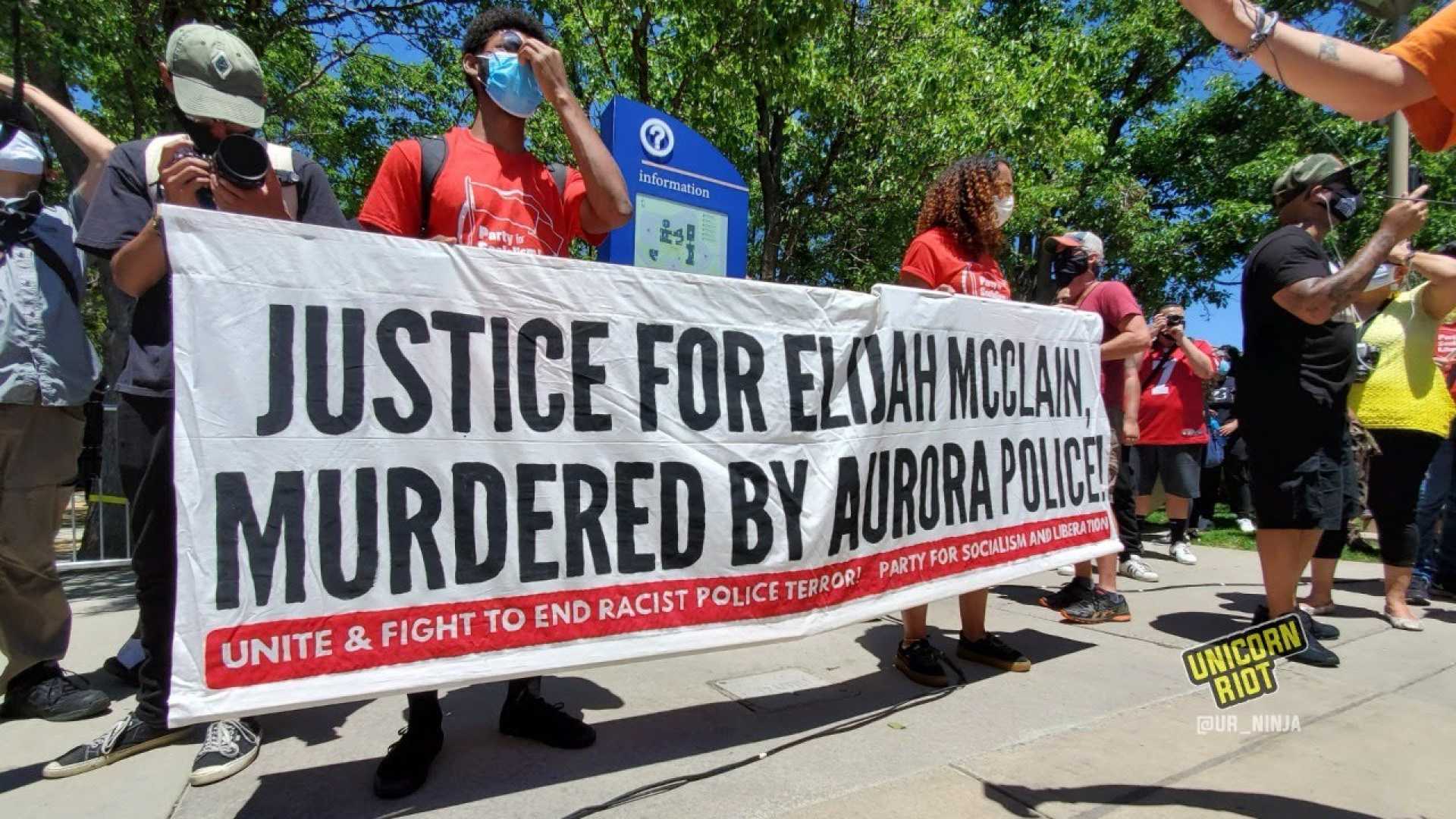 Aurora Colorado Police Rally Protest Justice