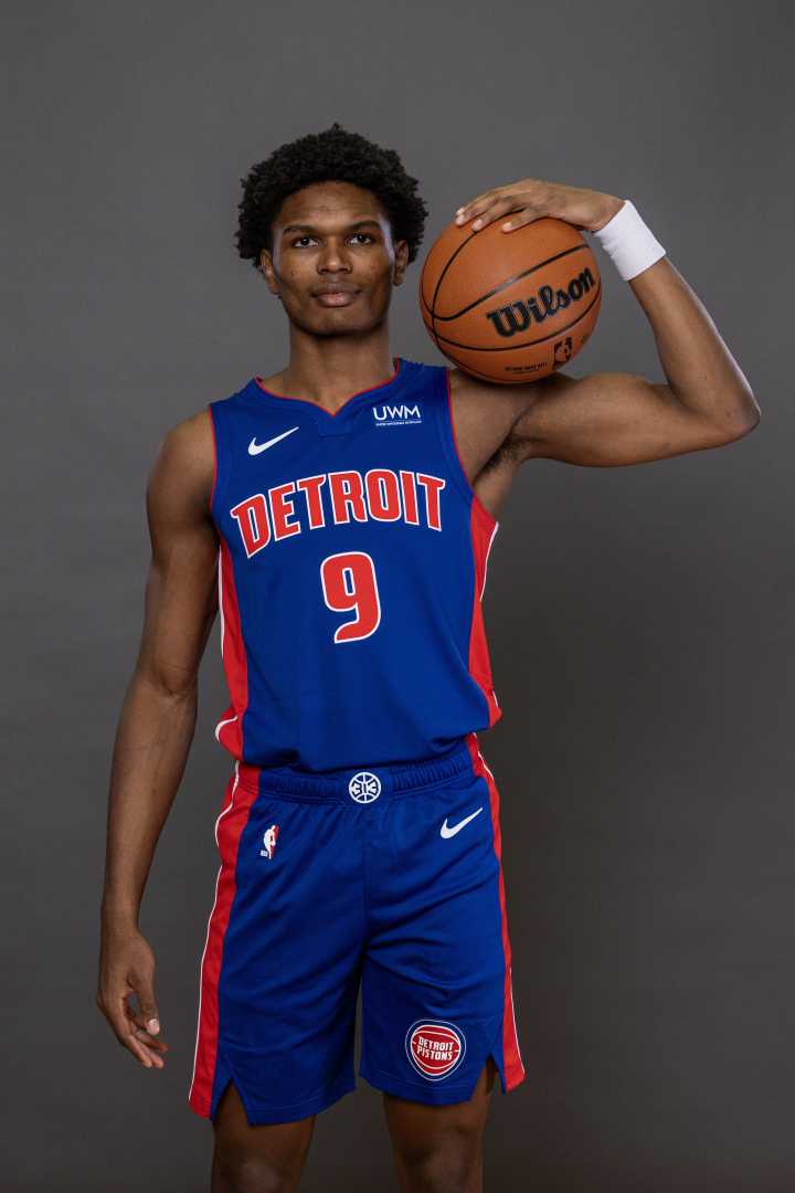 Ausar Thompson Detroit Pistons Basketball