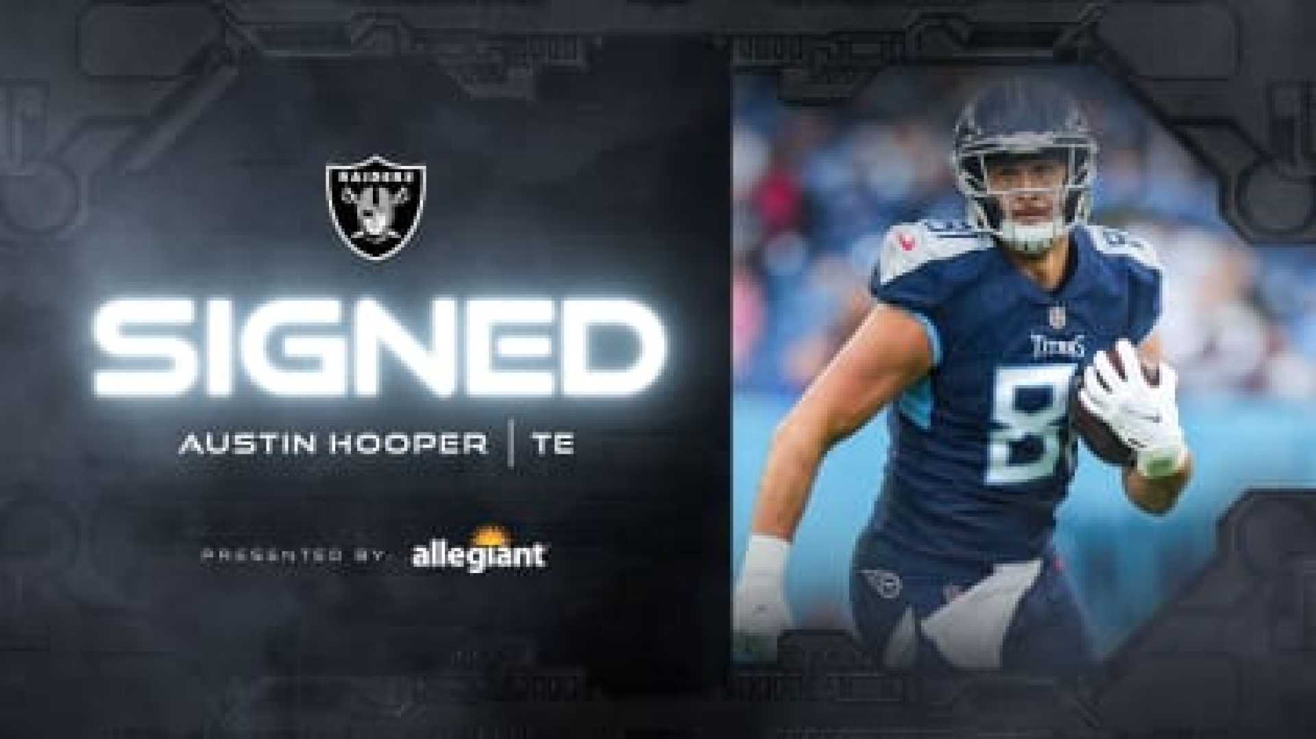 Austin Hooper Nfl Tight End Signing