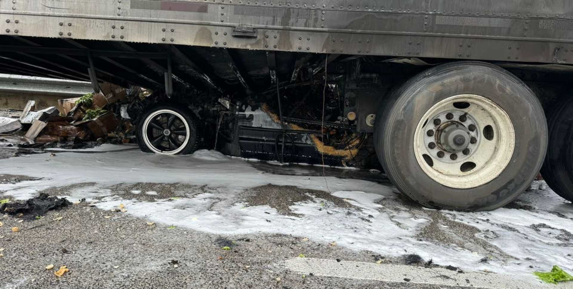 Austin I 35 Semi Truck Crash