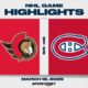 Avalanche Vs Senators Nhl Game March 2025