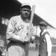 Babe Ruth Baseball Player Historical Image