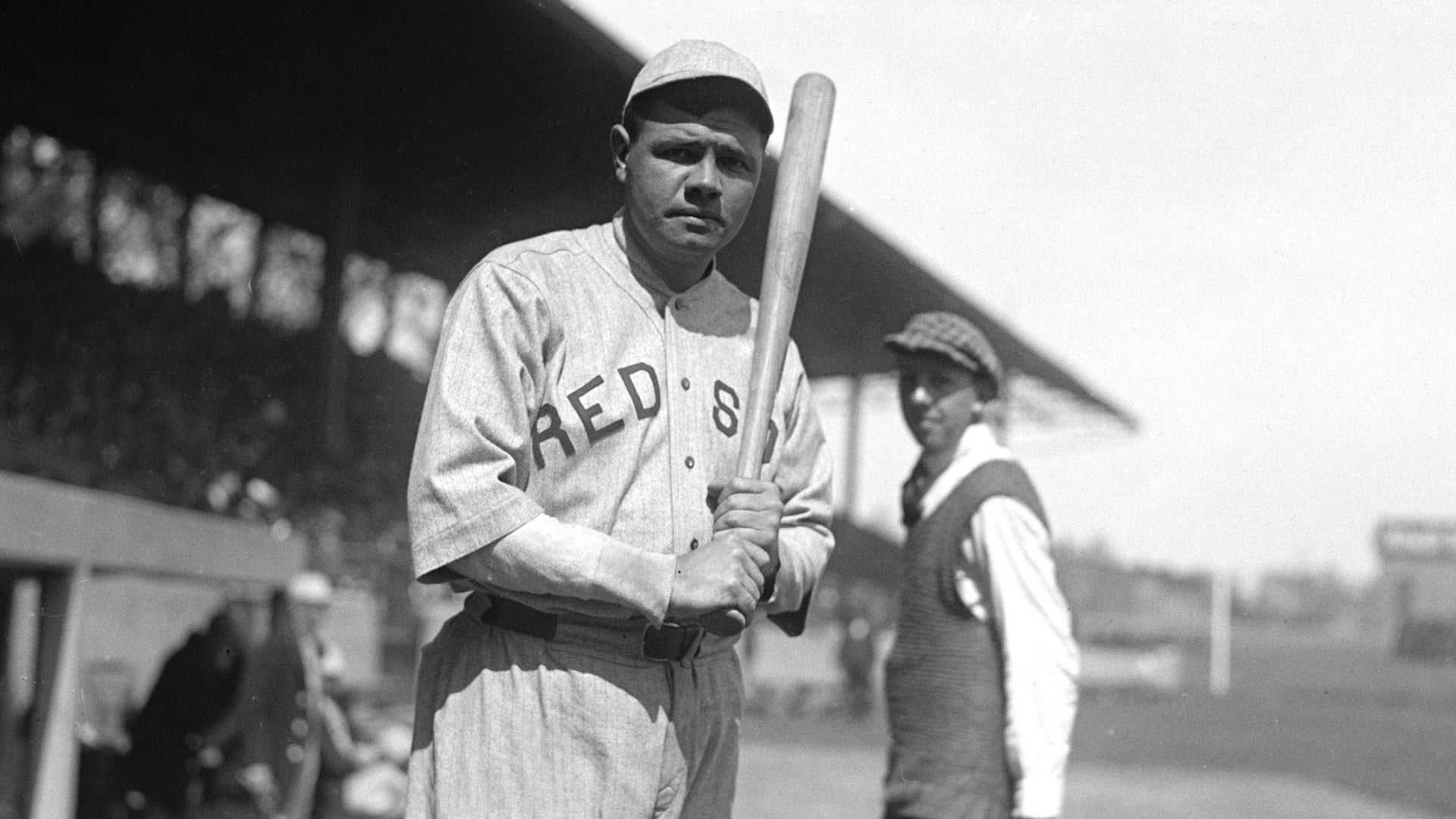 Babe Ruth Baseball Player Historical Image