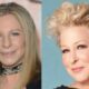 Barbra Streisand, Madonna, Bette Midler Trio Recording