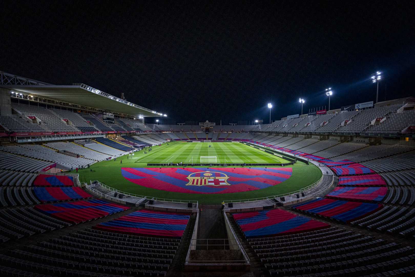 Barcelona Champions League Match Estadi Olímpic