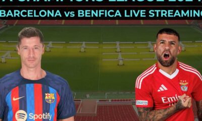 Barcelona Vs Benfica Uefa Champions League March 2025