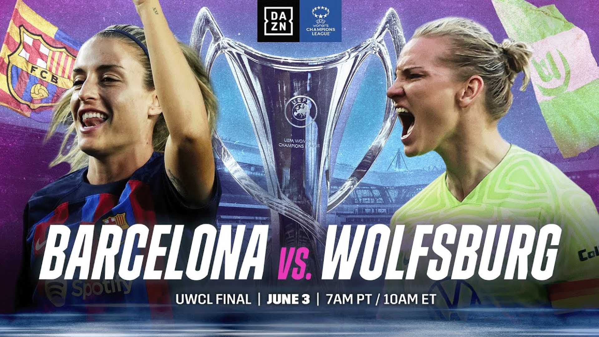 Barcelona Vs Wolfsburg Women's Champions League