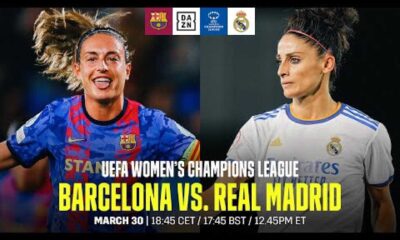 Barcelona Women's Football Match Against Real Madrid