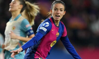 Barcelona Women's Football Team Action Match