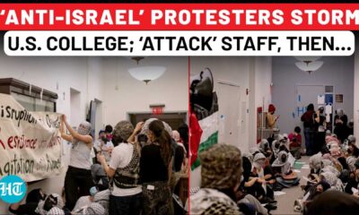 Barnard College Protests Anti Israel Demonstrators