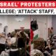 Barnard College Protests Anti Israel Demonstrators