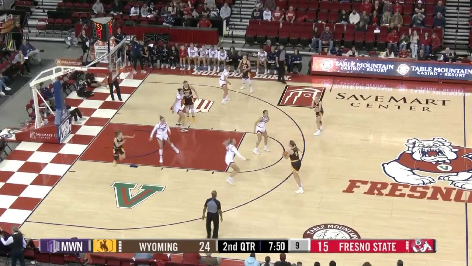 Basketball Game Wyoming Fresno State