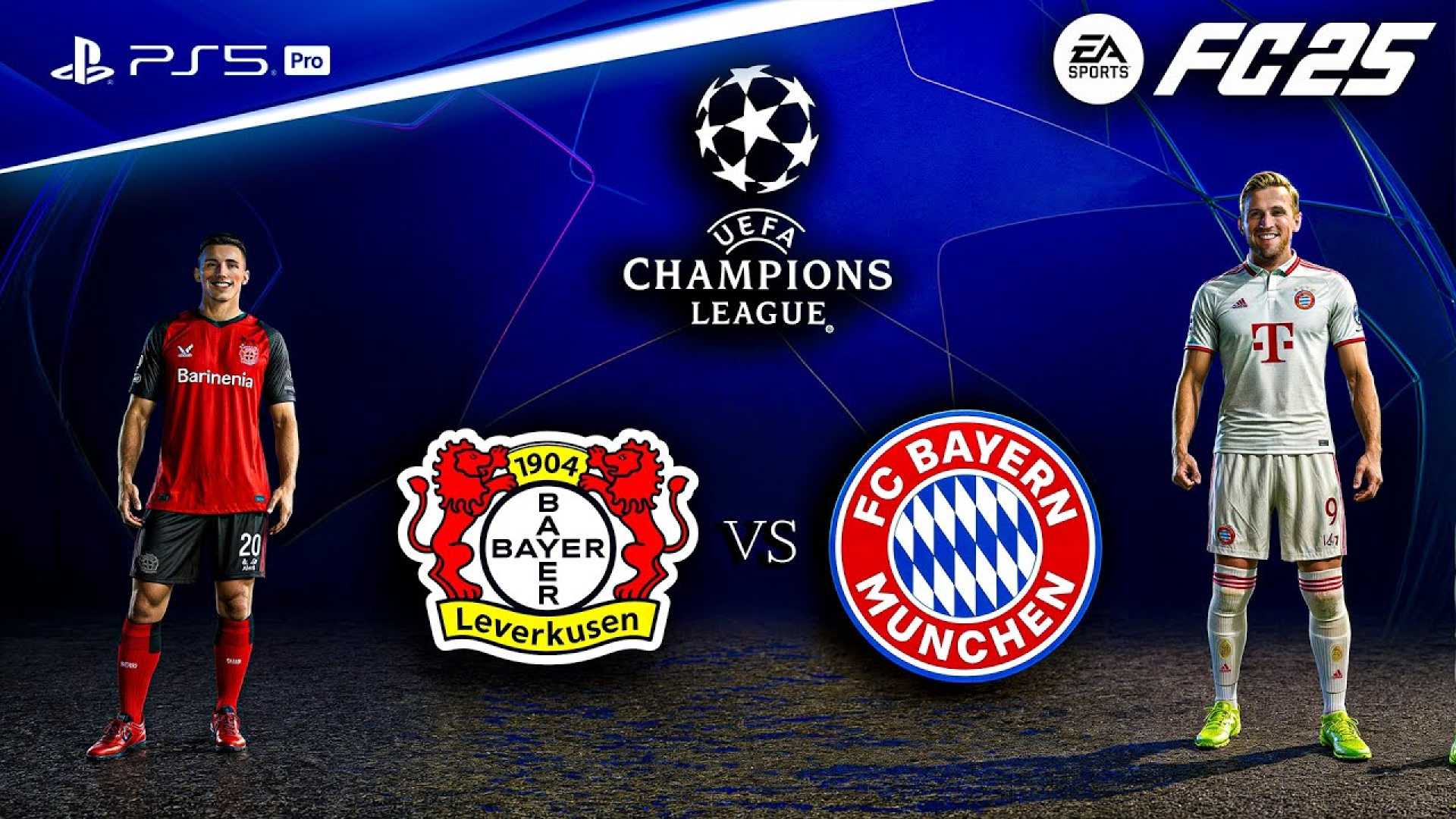 Bayer Leverkusen Versus Bayern Munich Uefa Champions League