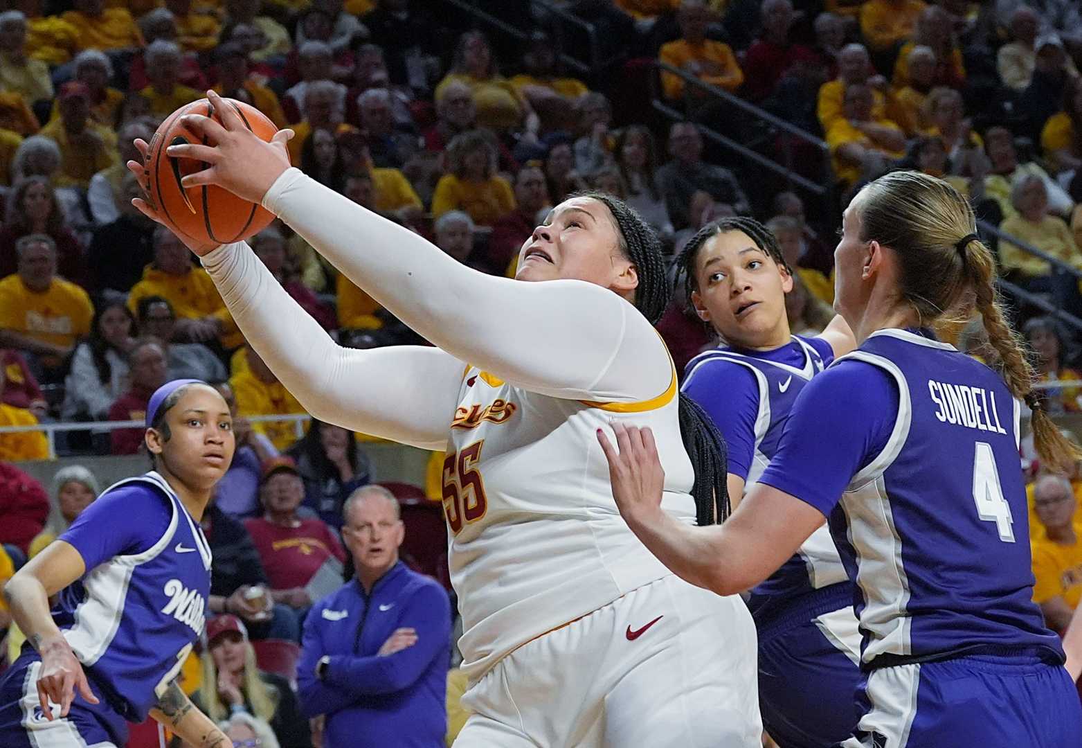 Baylor Iowa State Women's Basketball Big 12 Tournament March 2025
