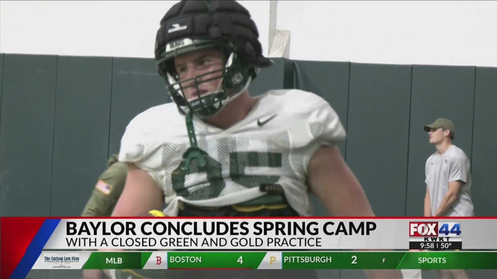 Baylor Spring Football Camp Practice