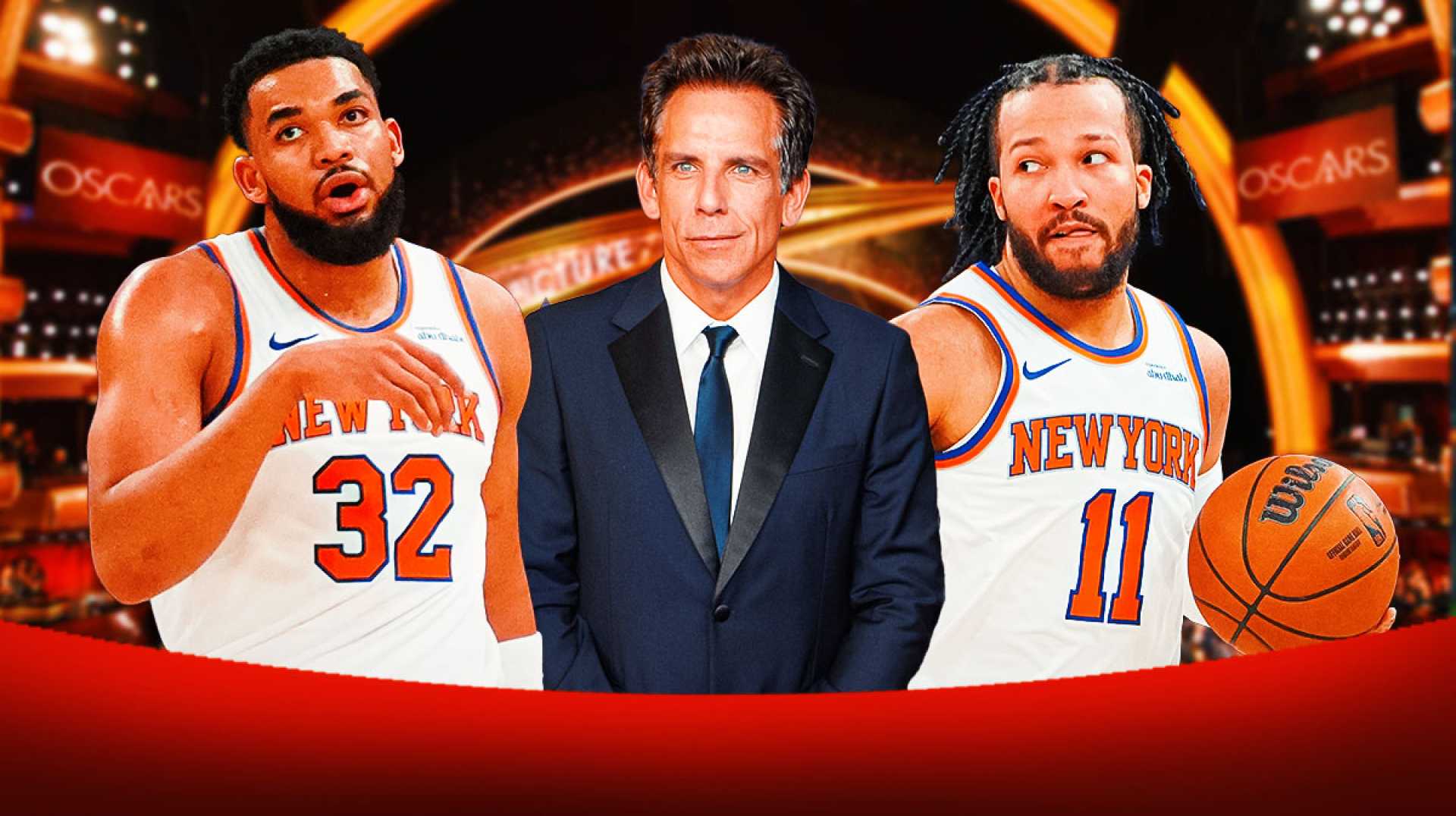 Ben Stiller Oscars Twitter Knicks Celebration