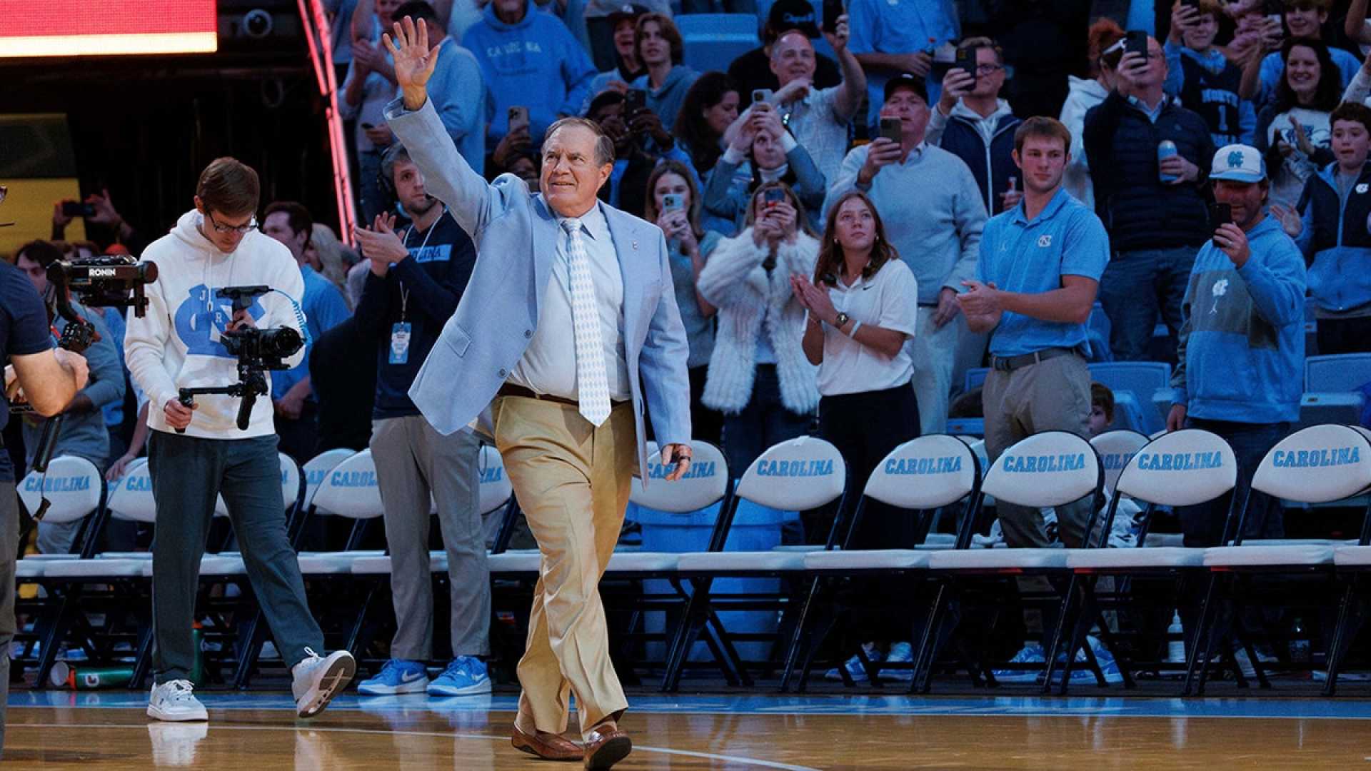 Bill Belichick Delivering Pizzas To Unc Basketball Teams