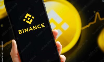 Binance Logo On Smartphone Screen