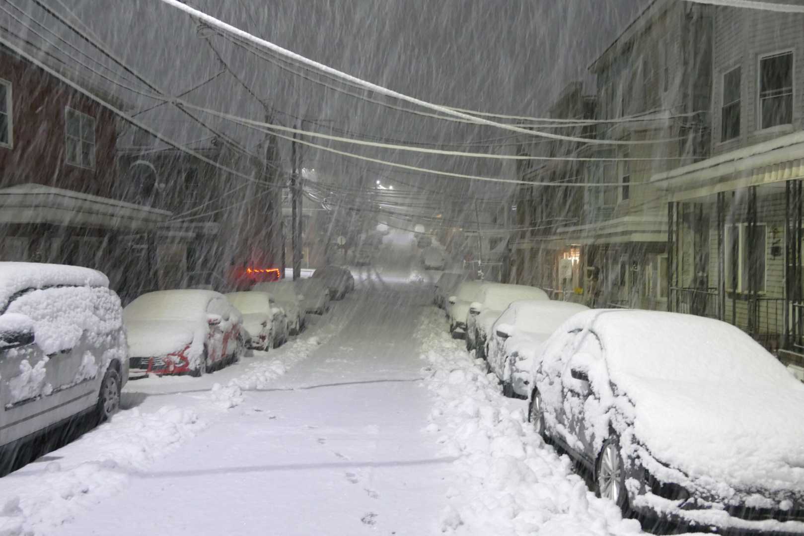 Blizzard Conditions Power Outage Shenandoah