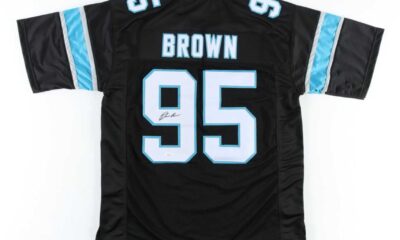 Bobby Brown Iii Carolina Panthers Jersey Signing