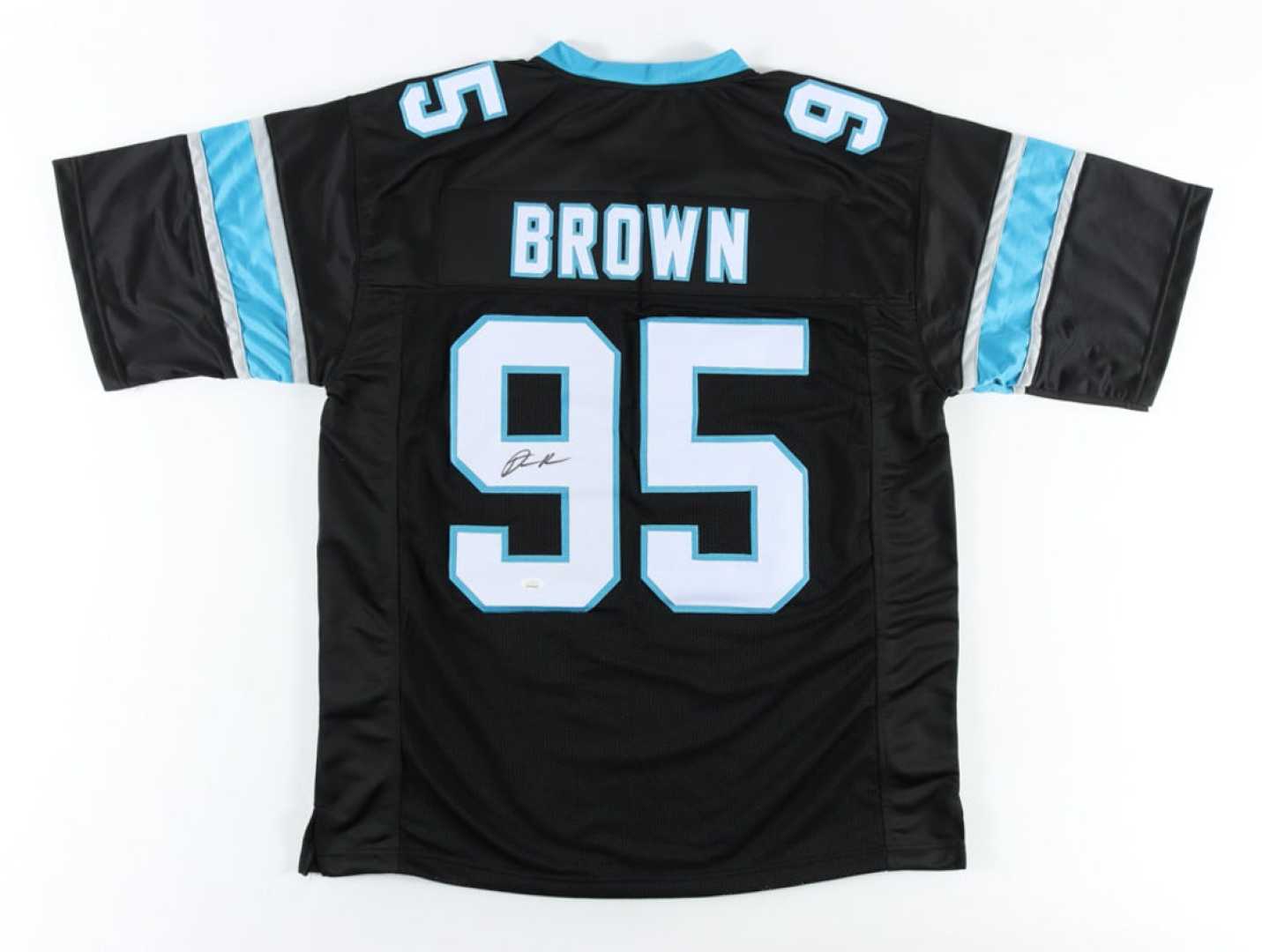 Bobby Brown Iii Carolina Panthers Jersey Signing