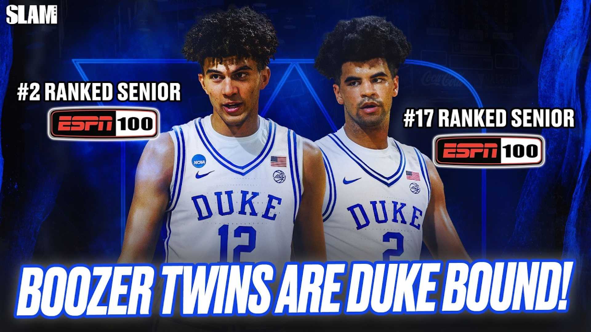 Boozer Twins Basketball Signing Duke