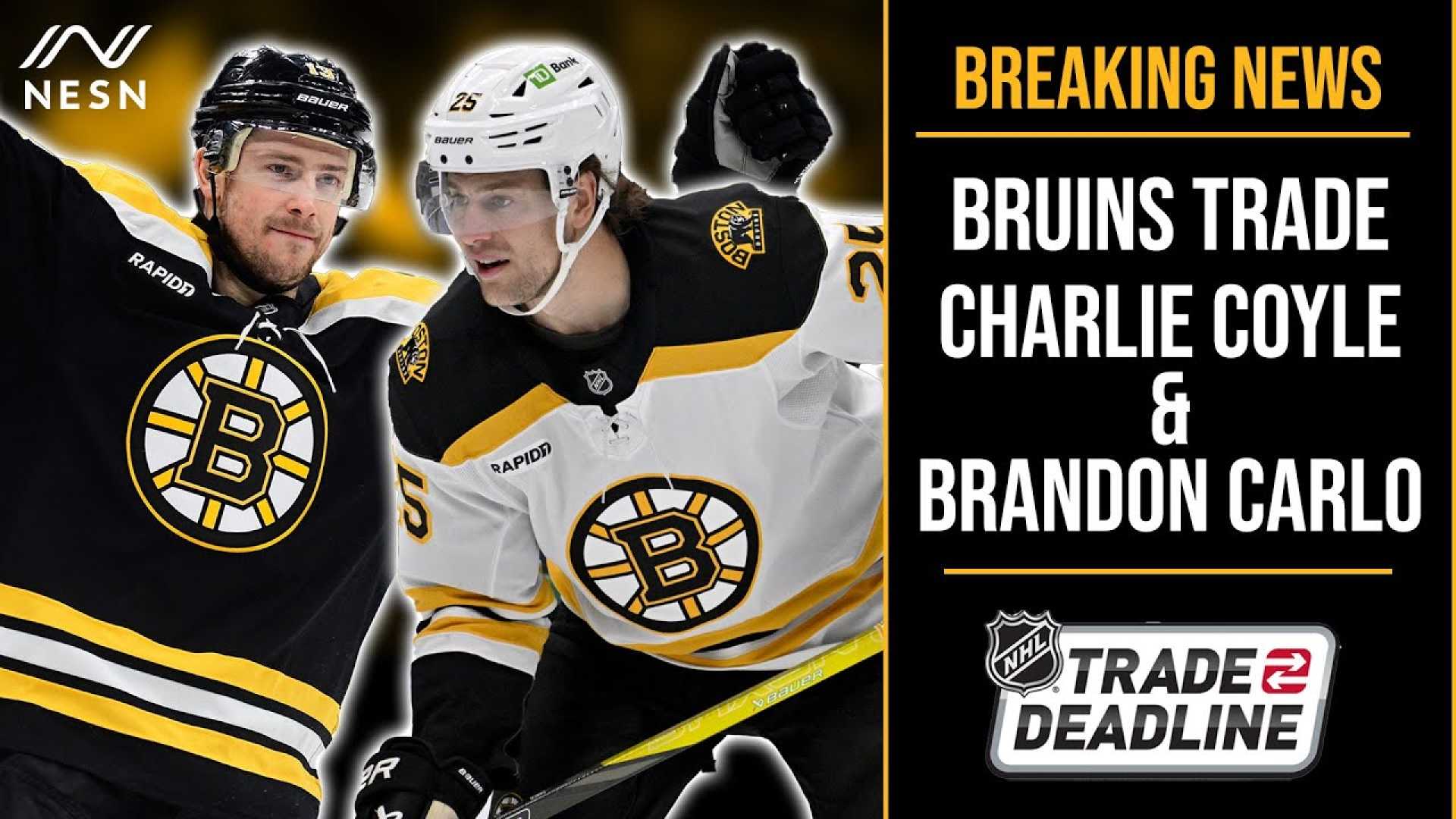 Boston Bruins Charlie Coyle Trade Nhl