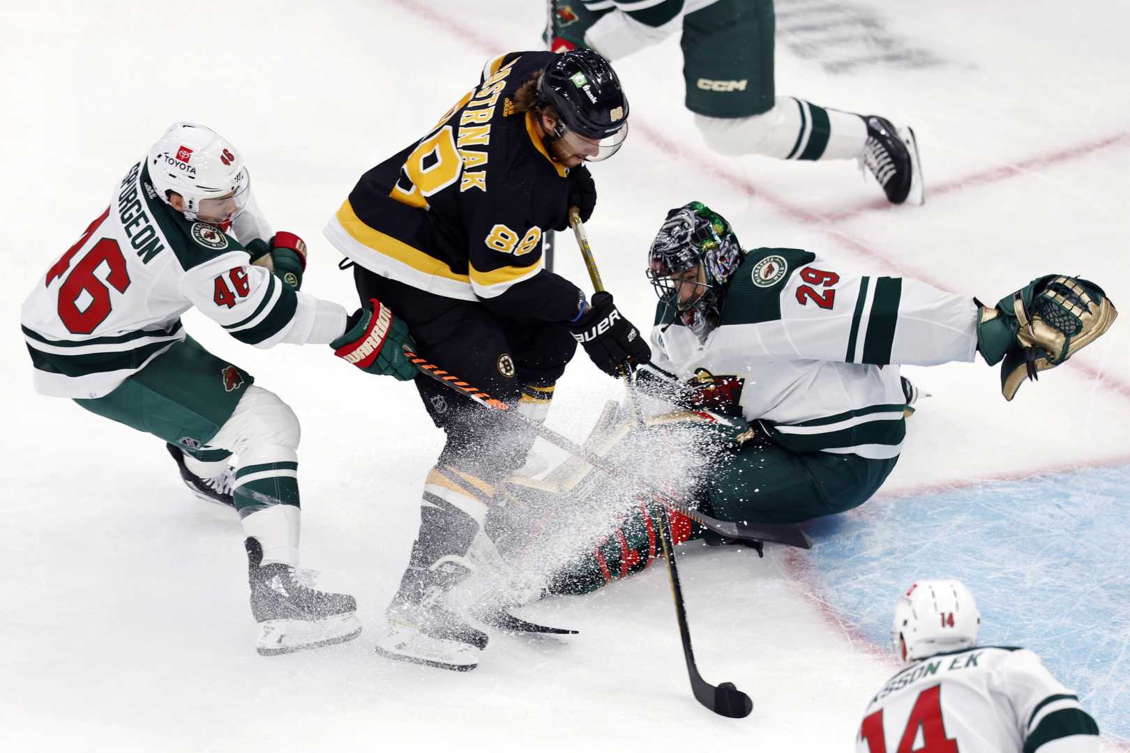 Boston Bruins Vs Minnesota Wild Hockey Game