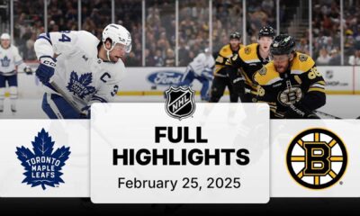 Boston Bruins Vs Toronto Maple Leafs Highlights